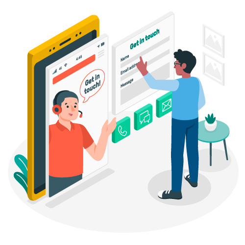 Contact Us illustration