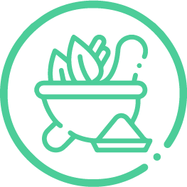 Icon for 100% Ayurvedic